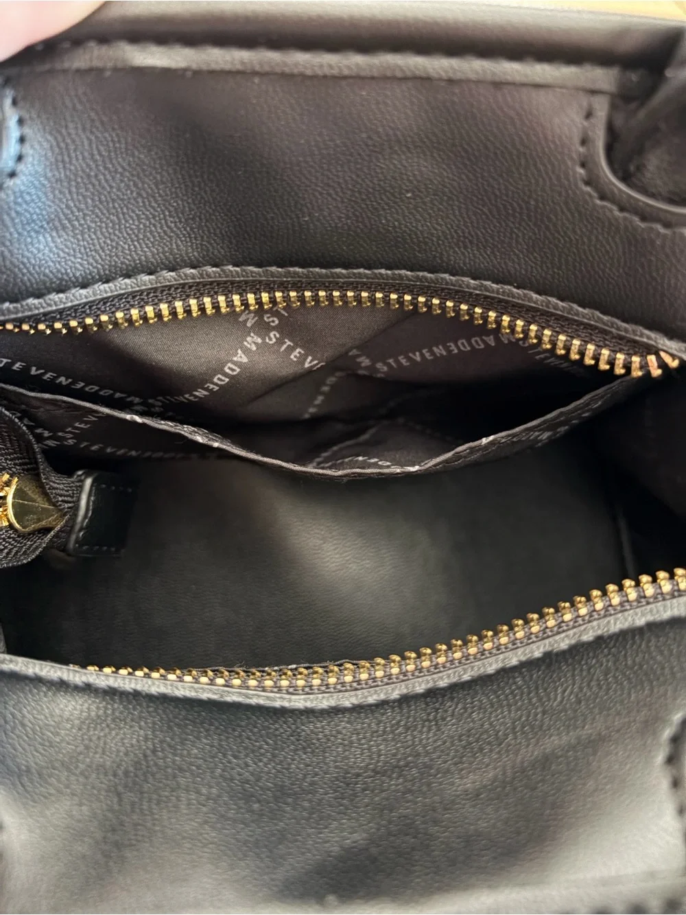 Steve Madden structured quilted